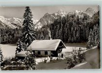 87561 W8980 Freibergsee - Freibergsee Höfats Winter