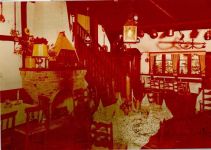 21227 W2106 Bendestorf FOTO KEINE AK Hotel Meinsbur, Kamin, Esszimmer