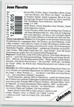 Jean Florette mit Gerard Depardieu AK-Format, keine AK-Rückseite Filmtitel Werbung