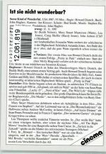 Ist sie nicht wunderbar AK-Format, keine AK-Rückseite Filmtitel Werbung