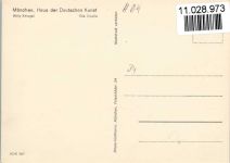 HDK Nr. 397 Photo Hoffmann sign Kriegel "Die Quelle HDK