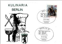 W1000 Berlin Mitte Handwerks-Ausstellung Kulinaria 1982 SST Bäcker