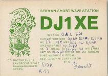 Ziegenbock - German Short Wave Station Qsl-Karte