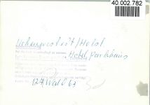 24594 W2354 Hohenwestedt FOTO KEINE AK Hotel Parkhaus Innenaufnahme
