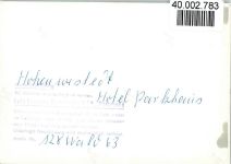 24594 W2354 Hohenwestedt FOTO KEINE AK Hotel Parkhaus Innenaufnahme