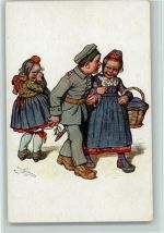 Hessische Trachten Nr. 19 - Kinder in Uniform Beithan, E.