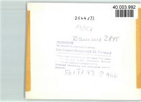 49401 W2845 Damme , Dümmer FOTO KEINE AK Luftaufnahme