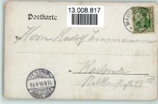 Gedicht von Hebel - Trachten Hebel Joh. P. 1905