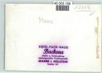 25709 W2222 Marne , Holst FOTO KEINE AK Alte Marner-Sparkasse