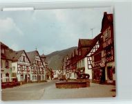 56299 W5401 Kobern-Gondorf FOTO KEINE AK Marktplatz Tatzelwurm-Weinbrunnen