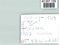 59964 W5789 Düdinghausen FOTO KEINE AK