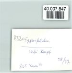 84307 W8330 Eggenfelden FOTO KEINE AK Café Krapf Innenaufnahme