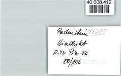 97846 W8775 Partenstein im Spessart FOTO KEINE AK Viadukt