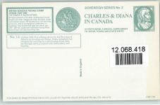 in Canada Nr. 14 AK Prinz Charles u. Diana