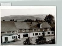 57334 W5928 Feudingen , Kr Wittgenstein FOTO KEINE AK Gasthof zur alten Post Café Müller