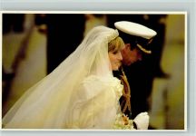 Nr. 26 Royal Wedding 1981 AK Prinz Charles u. Diana