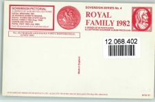 Nr. 15 Royal Family 1982 AK Prinz Charles u. Diana
