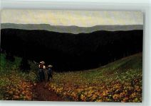 Serie II Nr. 16 Künstlerpostkarten aus dem Schwarzwald Harbers
