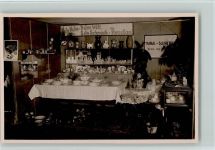 Manal & Schneider Glas und Porzellan Ausstellung 1933 Foto AK Porzellan