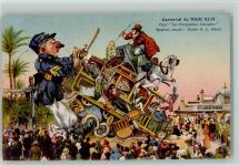 Carneval de Nice XLII 1913 - Char Circulation Intensive Karneval