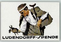 Spende Karte Nr. 2 sign Hohlwein Ludendorff