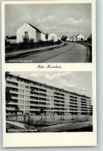 50667 W5000 Köln, Marienburg 202 - Volksparksiedlung Hochhaus 2-Bild-Aufnahme