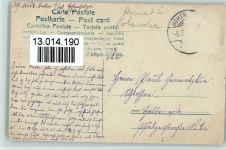 Noch 200 Tage - Art Jugendstil Reserve Prägedruck