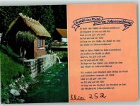 Harmersbachtal Schwa 252-f - Liederkarte Es steht eine Mühle im Schwarzwäldertal Schwarzwaldmühle