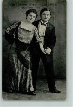 Operetten Duett, Frau Direktor Weber und Herr Klein Operette