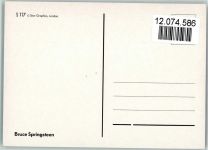Bruce Springsteen mit Gitarre Star Graphics S 117 AK Rock / Pop