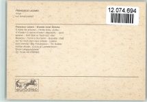 Francisco Lazaro - Rückseite Musiktitel , keine AK Schlagersänger