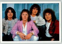 Smokie Musikgruppe - Autogrammkarte der B. keine AK Rock / Pop