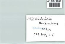 26419 W2948 Heidmühle , Kr Friesl FOTO KEINE AK Dorfgemeinschaftshaus