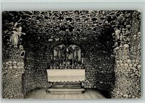 Totenschädel - Tscherbeney bei Bad Kudowa - Schädelkapelle , Makaber Skelett