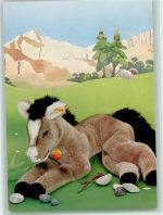 Ein Esel Postkarte Steiff
