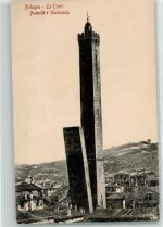 40100 Bologna - Le Torri Asinelli e Garisenda