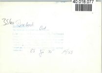 35216 W3560 Dexbach FOTO KEINE AK