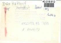 37197 W3420 Hattorf am Harz FOTO KEINE AK Luftaufnahme