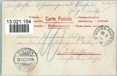 Trachten - Weintrauben, Spruch 1901 AK Hebel Joh. P.