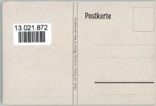 Teleskopschleierfisch Fisch Künstlerkarte