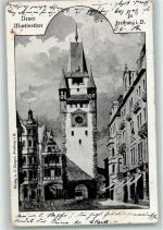 W7800 Freiburg im Breisgau Martinsthor 1902 AK Zorn L.