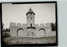 35274 W3575 Kirchhain FOTO KEINE AK Stadtmauer mit Turm