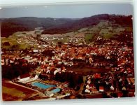 91220 W8563 Schnaittach FOTO KEINE AK Luftaufnahme Schwimmbad