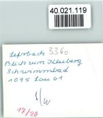 37520 W3360 Lerbach , Harz FOTO KEINE AK Blick zum Kleeberg Schwimmbad