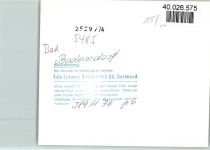 53489 W5485 Bad Bodendorf FOTO KEINE AK Luftaufnahme