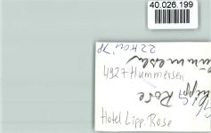 32676 W4927 Hummersen FOTO KEINE AK Hotel Lippische Rose Winter