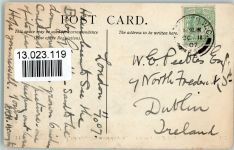 im Zoo in London Nilpferd 1907