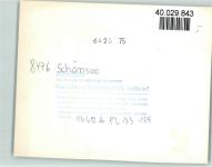 92539 W8476 Schönsee FOTO KEINE AK Luftaufnahme