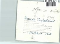 78199 W7715 Unterbränd FOTO KEINE AK Stausee
