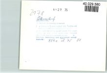 21762 W2178 Otterndorf , Niederelbe FOTO KEINE AK Luftaufnahme